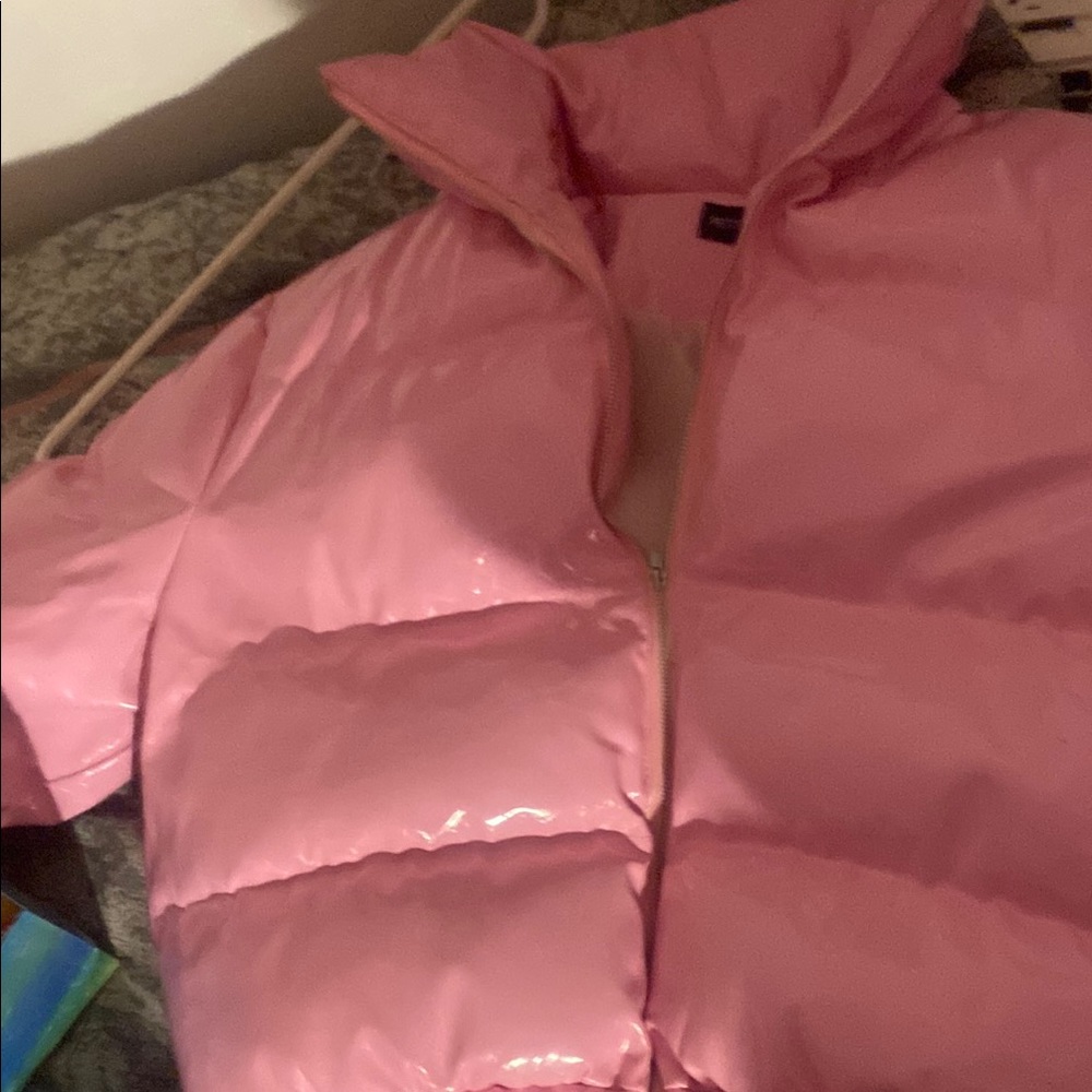 Pink Puffer Jacket
